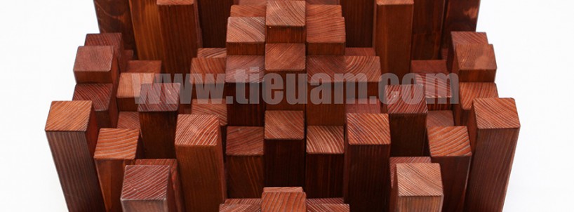 Tự làm tấm tán âm 3D wooden Diffuser