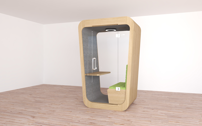 Cabin cách âm CutePod – hạnh phúc trong sự tĩnh lặng 2