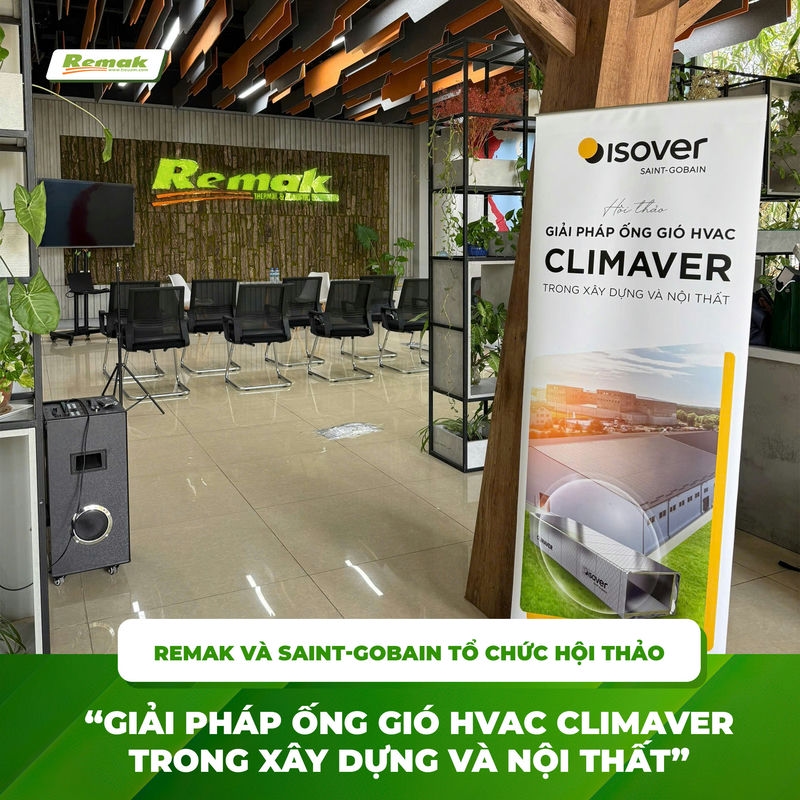 Giải pháp ống gió Hvac Climaver trong xây dựng và nội thất