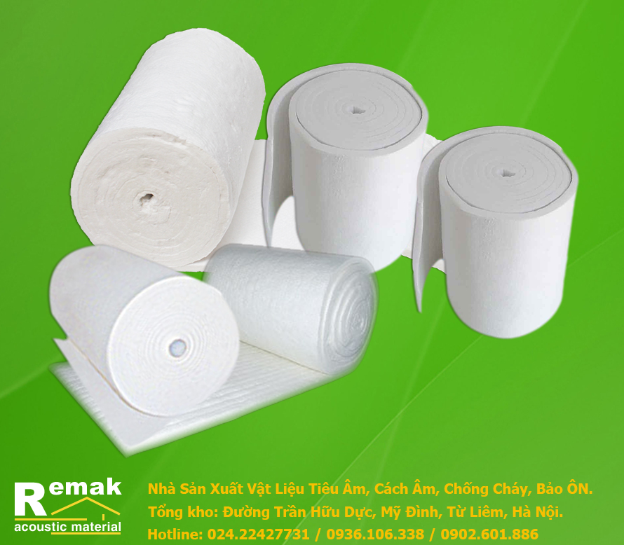 Bông gốm dạng cuộn