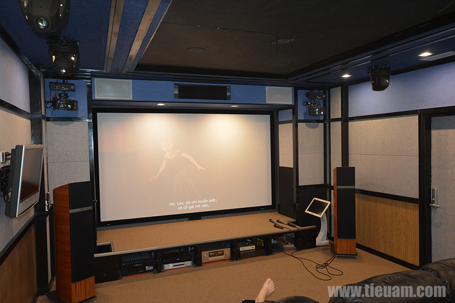 Thiết kế và thi công phòng xem phim gia đình - Ảnh 2 Thiết kế và thi công phòng xem phim gia đình - Ảnh 2