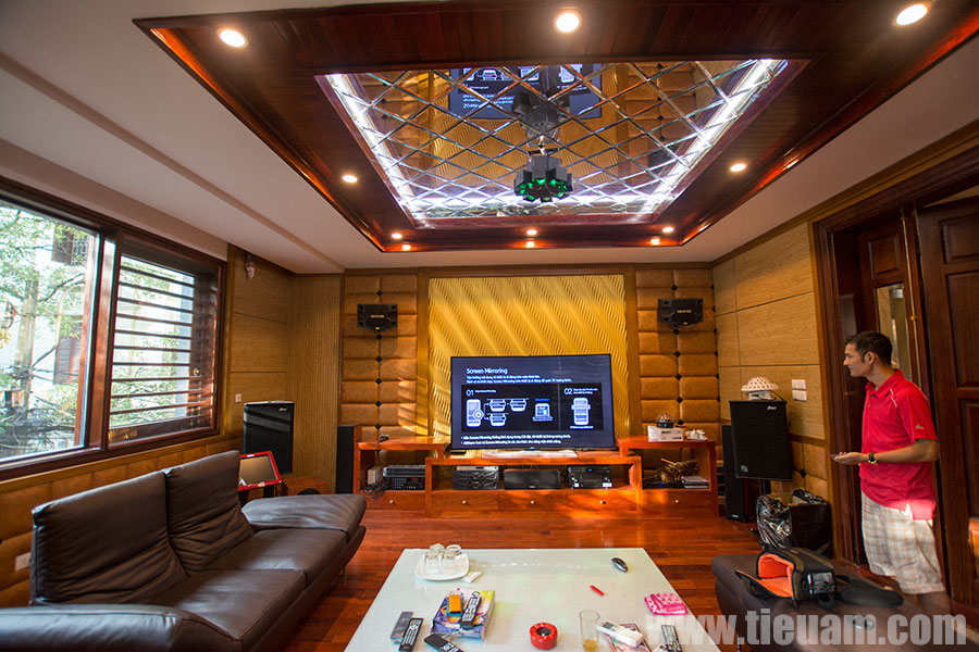 Thiết kế và thi công phòng giải trí gia đình - Ảnh 1 Thiết kế và thi công phòng giải trí gia đình - Ảnh 1