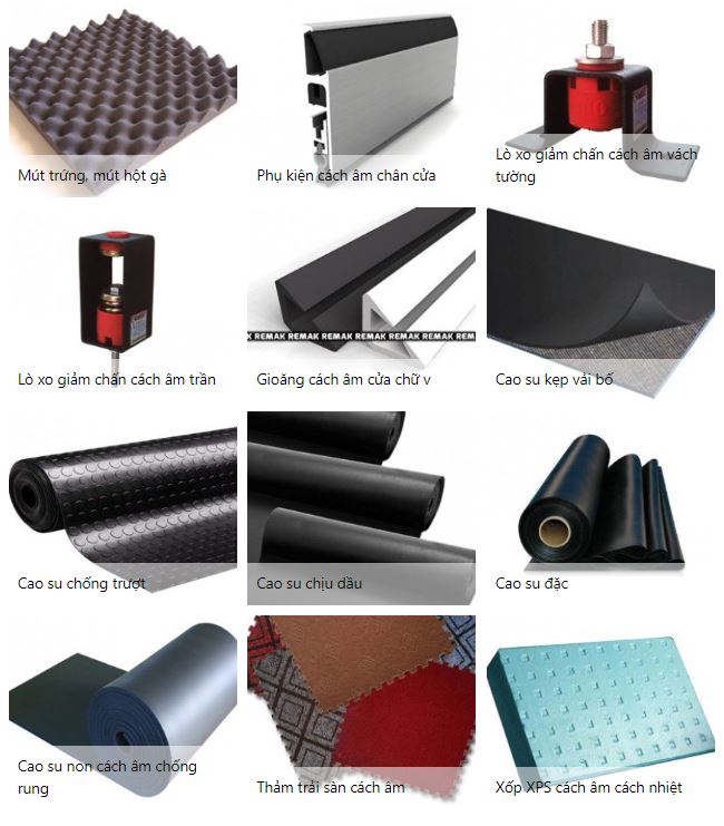 Hình ảnh các vật liệu cách âm - 2
